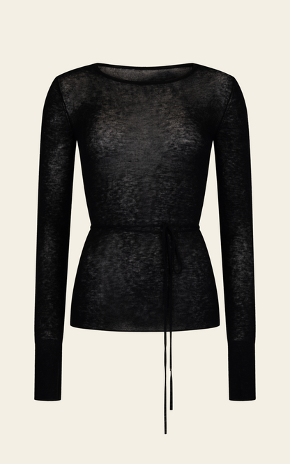 Noire Long Sleeve Top