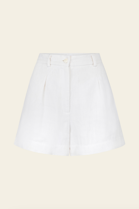 Promenade Shorts - White